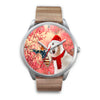 Afghan Hound Florida Christmas Special Wrist Watch