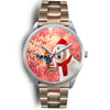 Afghan Hound Florida Christmas Special Wrist Watch