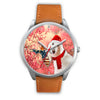 Afghan Hound Florida Christmas Special Wrist Watch