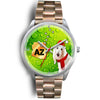 Afghan Hound Arizona Christmas Special Wrist Watch