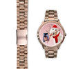 Afghan Hound Alabama Christmas Special Wrist Watch