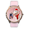 Afghan Hound Alabama Christmas Special Wrist Watch