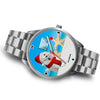 Maltese dog Colorado Christmas Special Wrist Watch