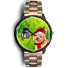 Norwich Terrier Alabama Christmas Special Wrist Watch