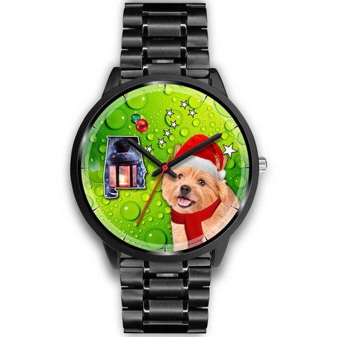 Norwich Terrier Alabama Christmas Special Wrist Watch