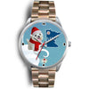 Maltese dog Minnesota Christmas Special Wrist Watch