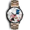 Bearded Collie Minnesota Christmas Special Wrist Watch