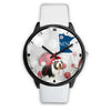 Bearded Collie Minnesota Christmas Special Wrist Watch