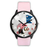 Bearded Collie Minnesota Christmas Special Wrist Watch