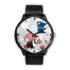 Bearded Collie Minnesota Christmas Special Wrist Watch