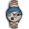 Bearded Collie Colorado Christmas Special Wrist Watch