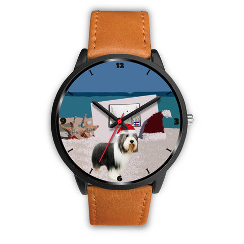 Bearded Collie Colorado Christmas Special Wrist Watch