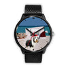 Bearded Collie Colorado Christmas Special Wrist Watch