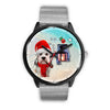 Dandie Dinmont Terrier Alabama Christmas Special Wrist Watch
