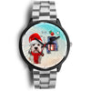 Dandie Dinmont Terrier Alabama Christmas Special Wrist Watch