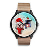 Dandie Dinmont Terrier Alabama Christmas Special Wrist Watch