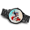 Dandie Dinmont Terrier Alabama Christmas Special Wrist Watch