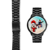 Dandie Dinmont Terrier Alabama Christmas Special Wrist Watch
