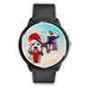 Dandie Dinmont Terrier Alabama Christmas Special Wrist Watch