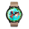 Cheerful Pug Dog New Jersey Christmas Special Wrist Watch