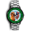 Vizsla Dog New Jersey Christmas Special Wrist Watch