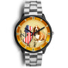Basset Hound Dog New Jersey Christmas Special Wrist Watch