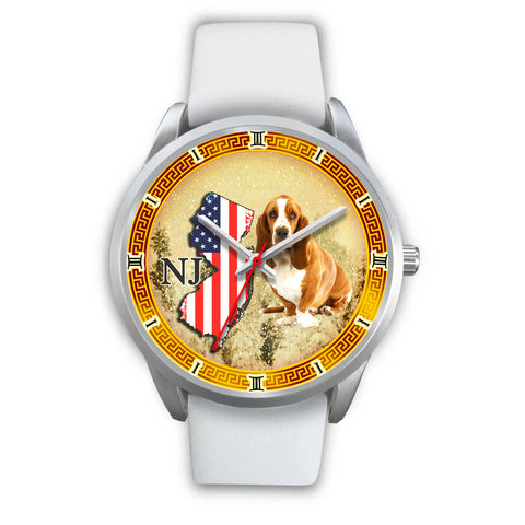 Basset Hound New Jersey Christmas Special Limited Edition Wrist Watch