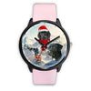 Black Labrador Retriever Florida Christmas Special Wrist Watch