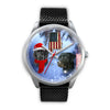 Black Labrador Retriever Alabama Christmas Special Wrist Watch