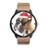 Boxer Dog Colorado Christmas Special Wrist Watch