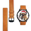 Boxer Dog Colorado Christmas Special Wrist Watch