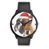 Boxer Dog Colorado Christmas Special Wrist Watch