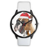 Boxer Dog Colorado Christmas Special Wrist Watch