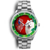 Samoyed Dog New Jersey Christmas Special Wrist Watch
