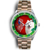 Samoyed Dog New Jersey Christmas Special Wrist Watch