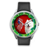Samoyed Dog New Jersey Christmas Special Wrist Watch