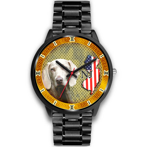 Weimaraner Dog New Jersey Christmas Special Wrist Watch