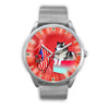 Cute Alaskan Malamute Dog New Jersey Christmas Special Wrist Watch