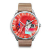 Cute Alaskan Malamute Dog New Jersey Christmas Special Wrist Watch