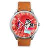 Cute Alaskan Malamute Dog New Jersey Christmas Special Wrist Watch