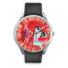 Cute Alaskan Malamute Dog New Jersey Christmas Special Wrist Watch