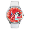 Cute Alaskan Malamute Dog New Jersey Christmas Special Wrist Watch