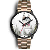 Siberian Husky Colorado Christmas Special Wrist Watch