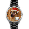Rhodesian Ridgeback Dog Colorado Christmas Special Wrist Watch
