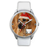Rhodesian Ridgeback Dog Colorado Christmas Special Wrist Watch