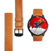 Rhodesian Ridgeback Dog Minnesota Christmas Special Wrist Watch