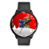 Rhodesian Ridgeback Dog Minnesota Christmas Special Wrist Watch
