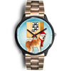 Akita Inu Indiana Christmas Special Wrist Watch