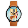 Akita Inu Indiana Christmas Special Wrist Watch