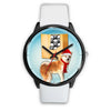 Akita Inu Indiana Christmas Special Wrist Watch